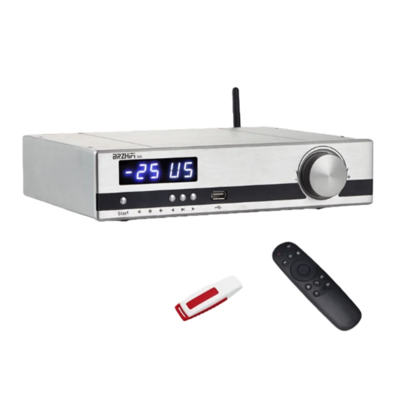 [A05]Weiliang audio BRZHIFI digital power amplifier X20 dual-core TPA3255 high-power 600W Bluetooth 5.1 three-in-one