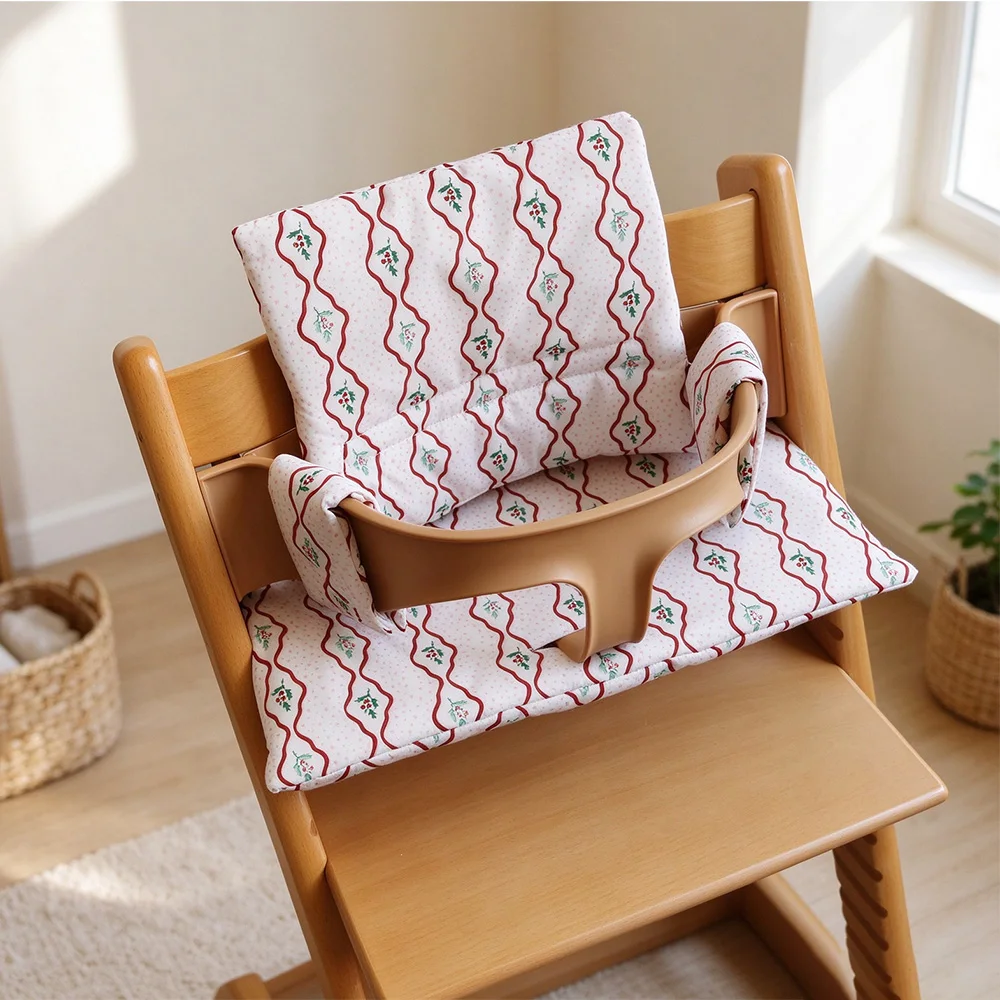 Suitable for Universal Growth Chair Cushions, Thickened Baby High Chair Pads, Washable Children's High Chair Seat Covers