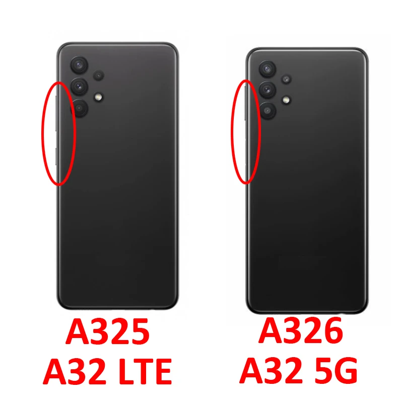 For Samsung Galaxy A32 LTE 4G A325 A325F Phone New Power Volume Button On Off Up Down Control Key Internal Flex Cable Parts