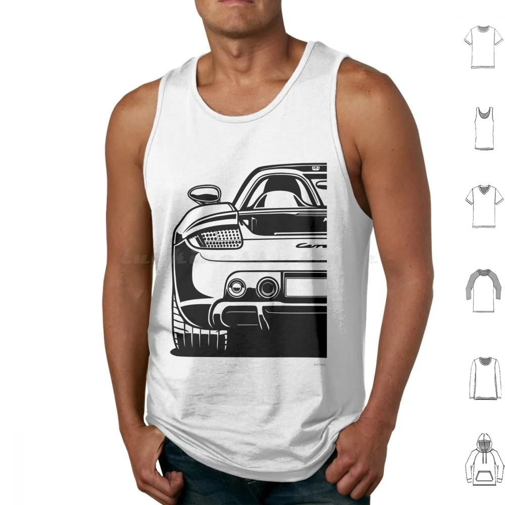 Gt Profile Tank Tops Kamizelka bez rękawów Gt Cgt 997 996 Gt2 Rs Gt3 Rs Gt Turbo 993 964 Blueprint Turbo