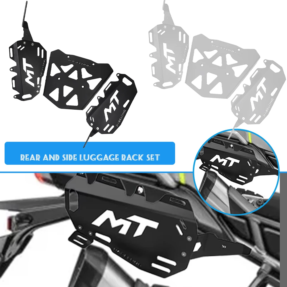 

ibex 450 Rear Side Luggage Rack Bracket For CFMOTO CF MOTO 450MT IBEX 450 2024-2025 Motorcycle Luggage Holder Bracke