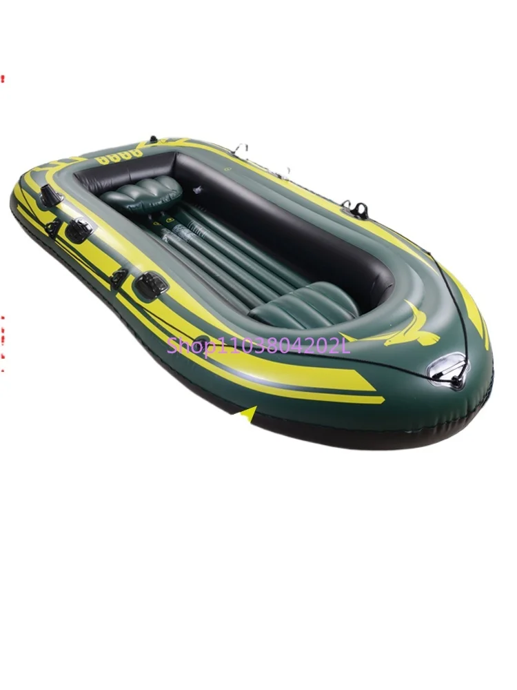 

Kayak Inflatable Boat Rubber Boat Thickened Assault Boat Kayak Fishing Under The Net Folding Drifting Air Cushion Wild Fishing