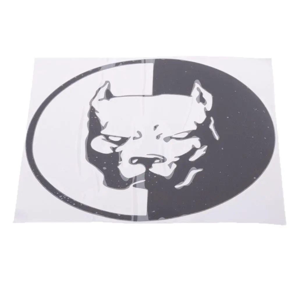 車のステッカー Stying ピットブル スーパー ヒーロー犬反射防水デカール