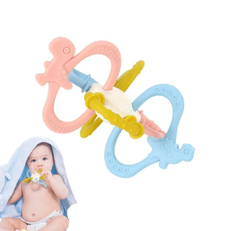 TeWindsor-Jouet de balle de hochet doux, conception anti-déglutition, jouets préscolaires amusants, jouets sûrs pour enfants, éducation alth, anniversaire