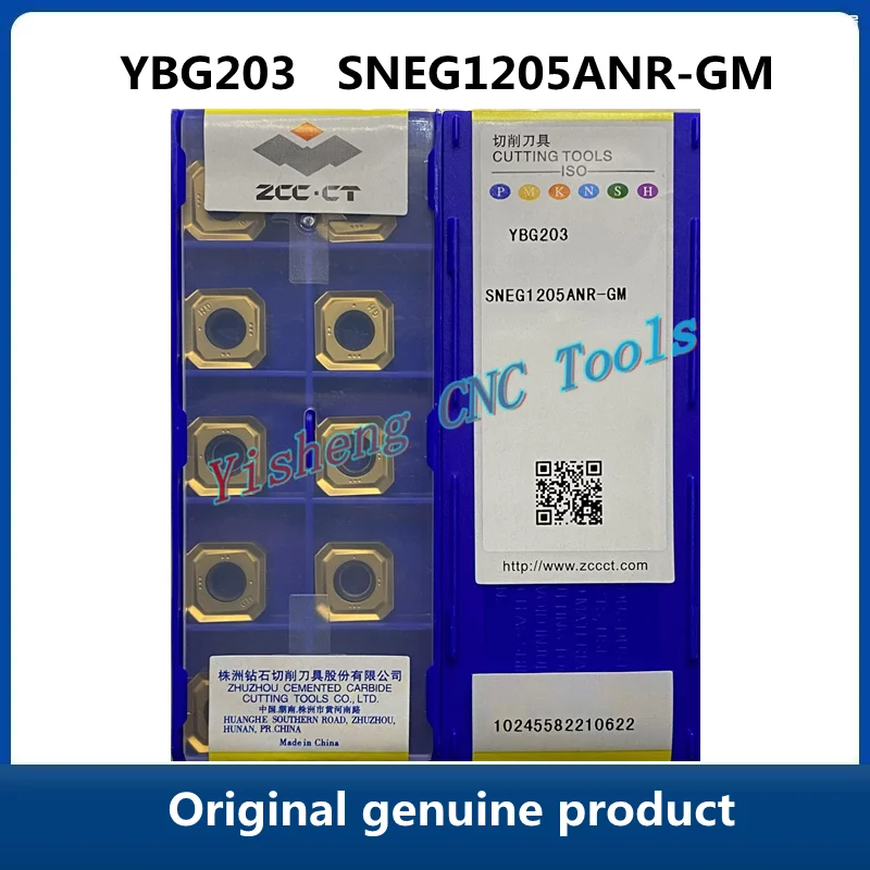 ZCC CT SNEG1205ANR-GM YBM253 YBD152 YBC302 YBG205 YBG203 YB9320 ของแท้ Zhuzhou CNC ใบมีด