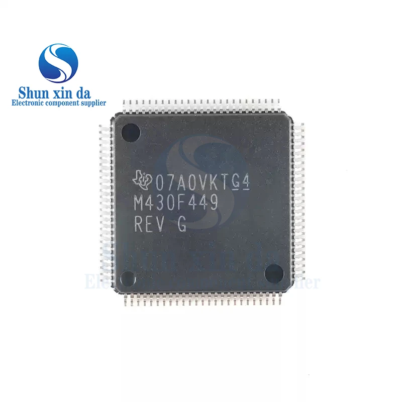 MSP430F449IPZR MSP430F449 M430F449 LQFP-100 وحدات التحكم الدقيقة 16 بت - MCU 16B Ultra-Lo-Pwr MCU SMD IC