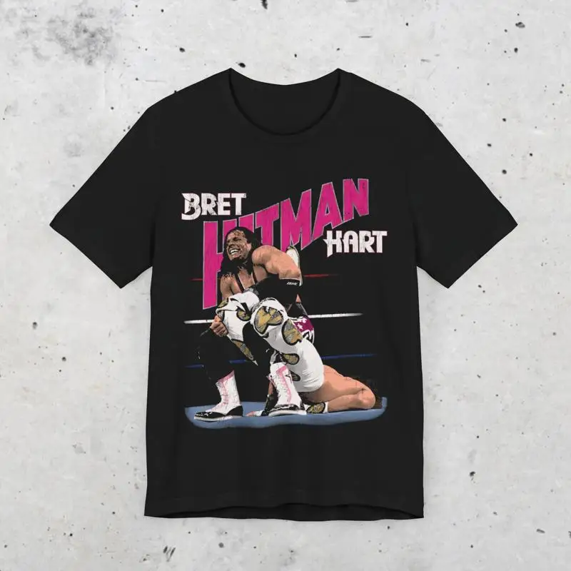 بريت هيتمان هارت المصارعة تي شيرت #1