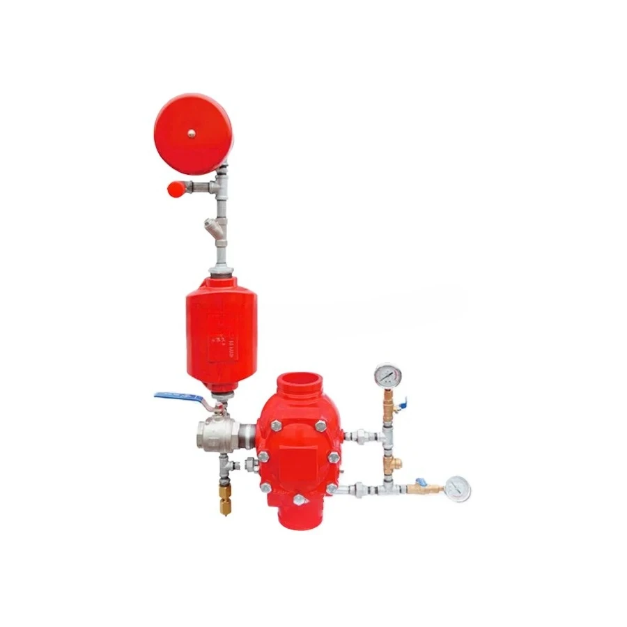 أنابيب مكافحة الحرائق نظام الحماية من الحرائق نظام رش الحريق صمامات حديدية متينة صمام إنذار ديلوجي #3