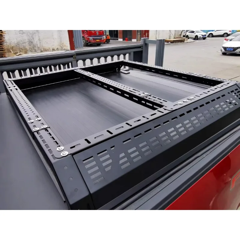 Pickup Aluminum Roof Rack Accessories Platform Cargo Rack for FORD F150 For Raptor Gladiator JT Automotive Exterior Accessories