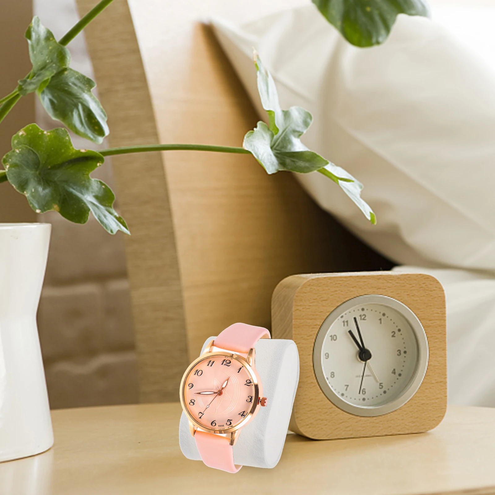 

3pcs Jewelry Display Pillow Bracelet Watch Cushion Bangle Chain Holder Storage Box Exhibitor Counters Screenshot Painting