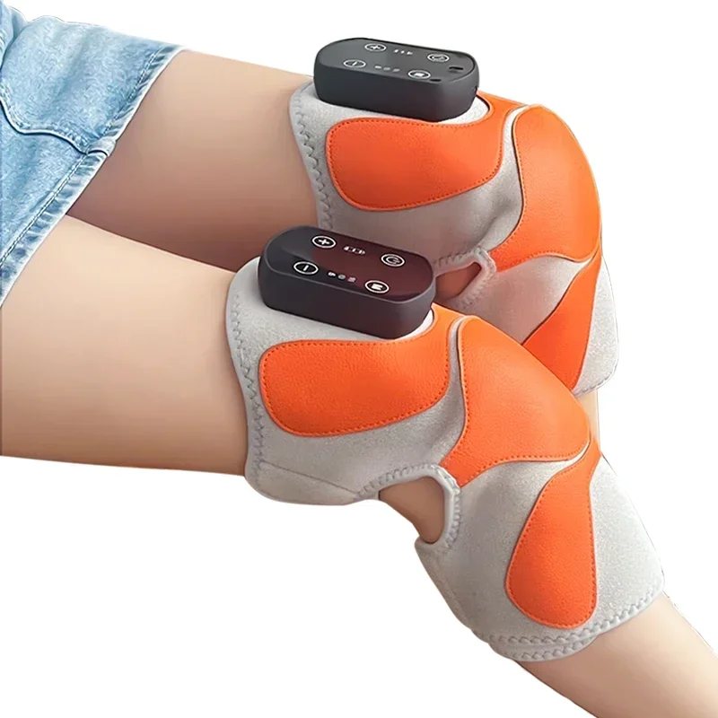 Comfort Electric Knee Shoulder Massager Touch Screen With Five Heating Levels Automatic Timing Control Adjustable With 3 Modes