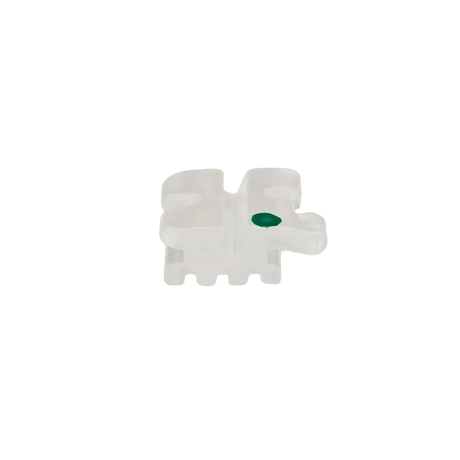 5er-Set Dental-Keramik-Brackets für die Kieferorthopädie, transparente, ästhetische, gerade Draht-Brackets, Roth MBT, transparente Keramik-Zahnspangen – Detail 6