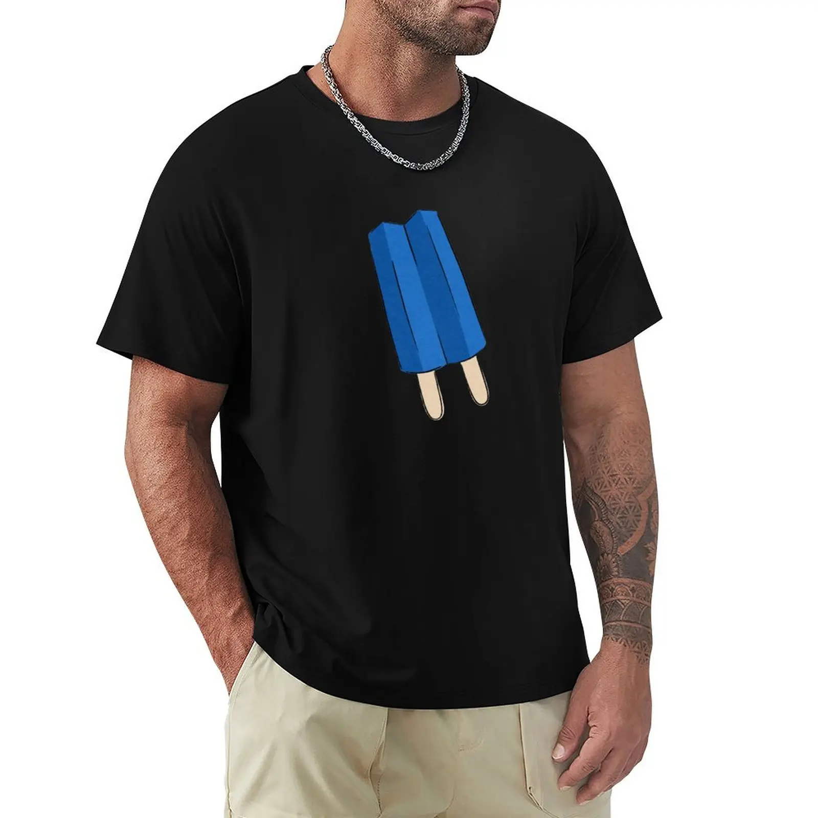 

Blue Popsicle T-Shirt tshirts personalised cotton graphic tees for a boy new edition t shirts for men graphic