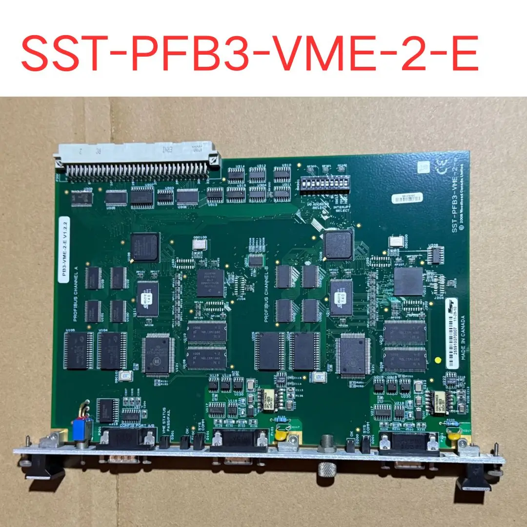 Second-hand test OK SST-PFB3-VME-2-E Control Card Fast delivery