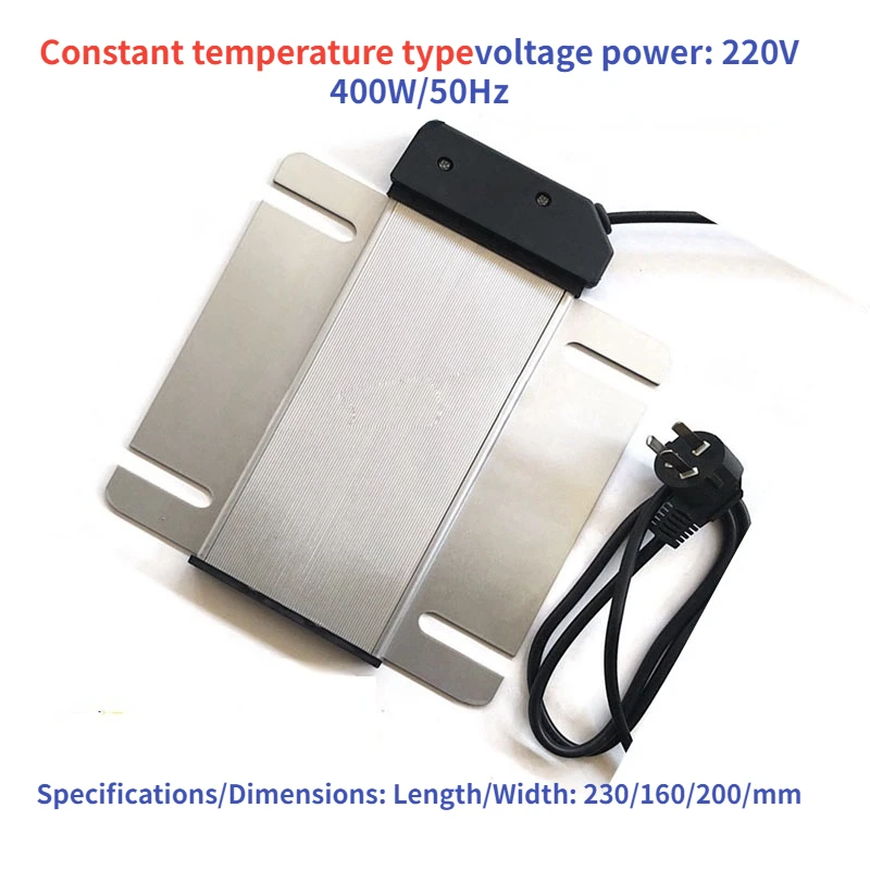 220V400W Heat Preservation Stove Buffet Stove Heat Preservation Pot and Pan Square Electric Heating Plate