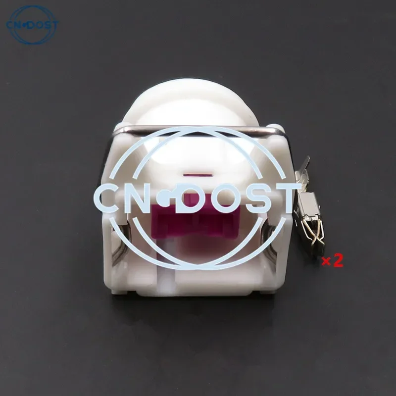 1 Set 2 Pin 144473-8 AC Assembly Automotive Auto Speaker Wire Plug Electrical Socket For Peugeot Citroen C4 C6