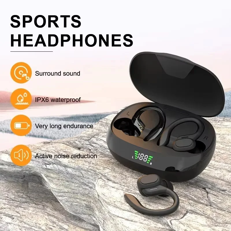 

Fashion Wireless Earbuds Lightweight Headphones Deep Bass Built-in Mic Clear Calls Sports Training In-Ear Earphones