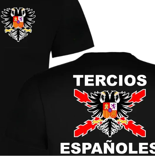 Spain De Algodón De Los Tercios Españoles T-Shirt Short Sleeve Casual 100% Cotton Men T Shirts