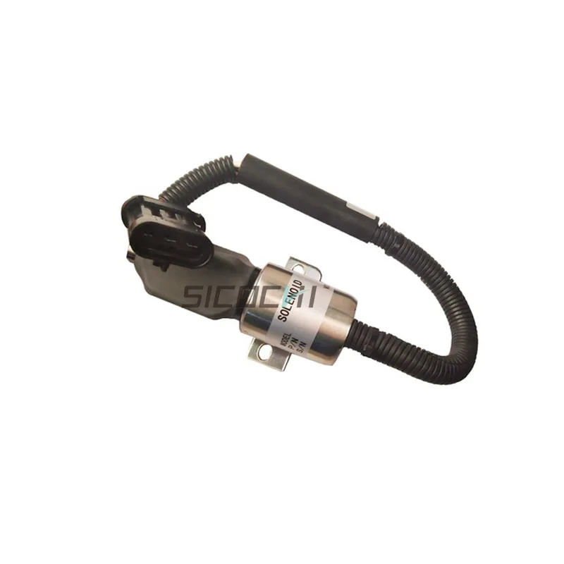 

For V2203 Engine, Brand New 12v/24v Stop Solenoid Valve, Shut-off Valve 1753essa-4805-12