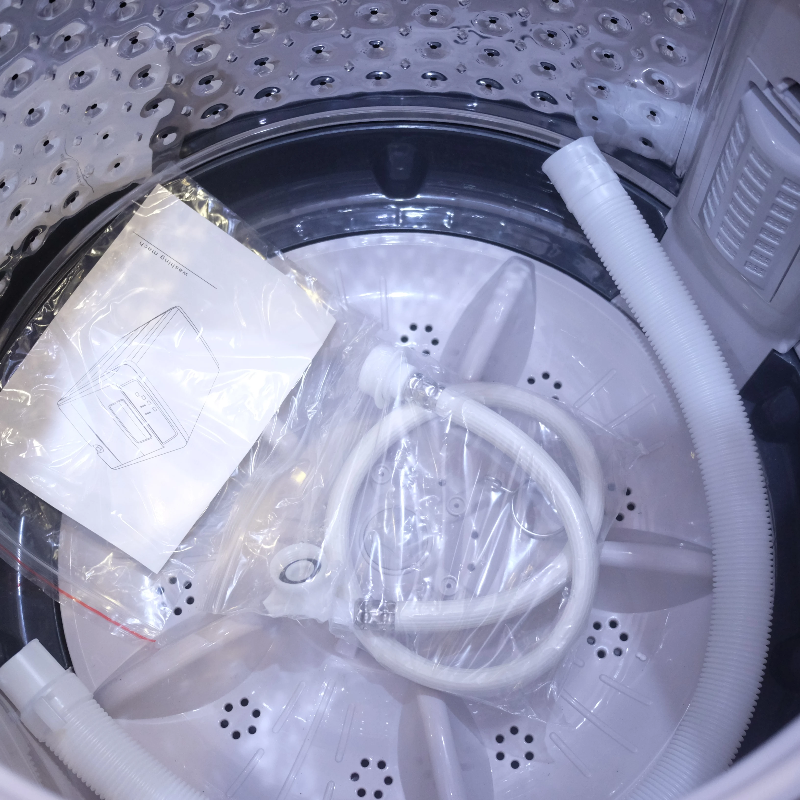 20kg Fully Automatic All-In-One Washer Dryer, Grade 1 Energy Efficient Top Loading Machine for Household & Hotel Use