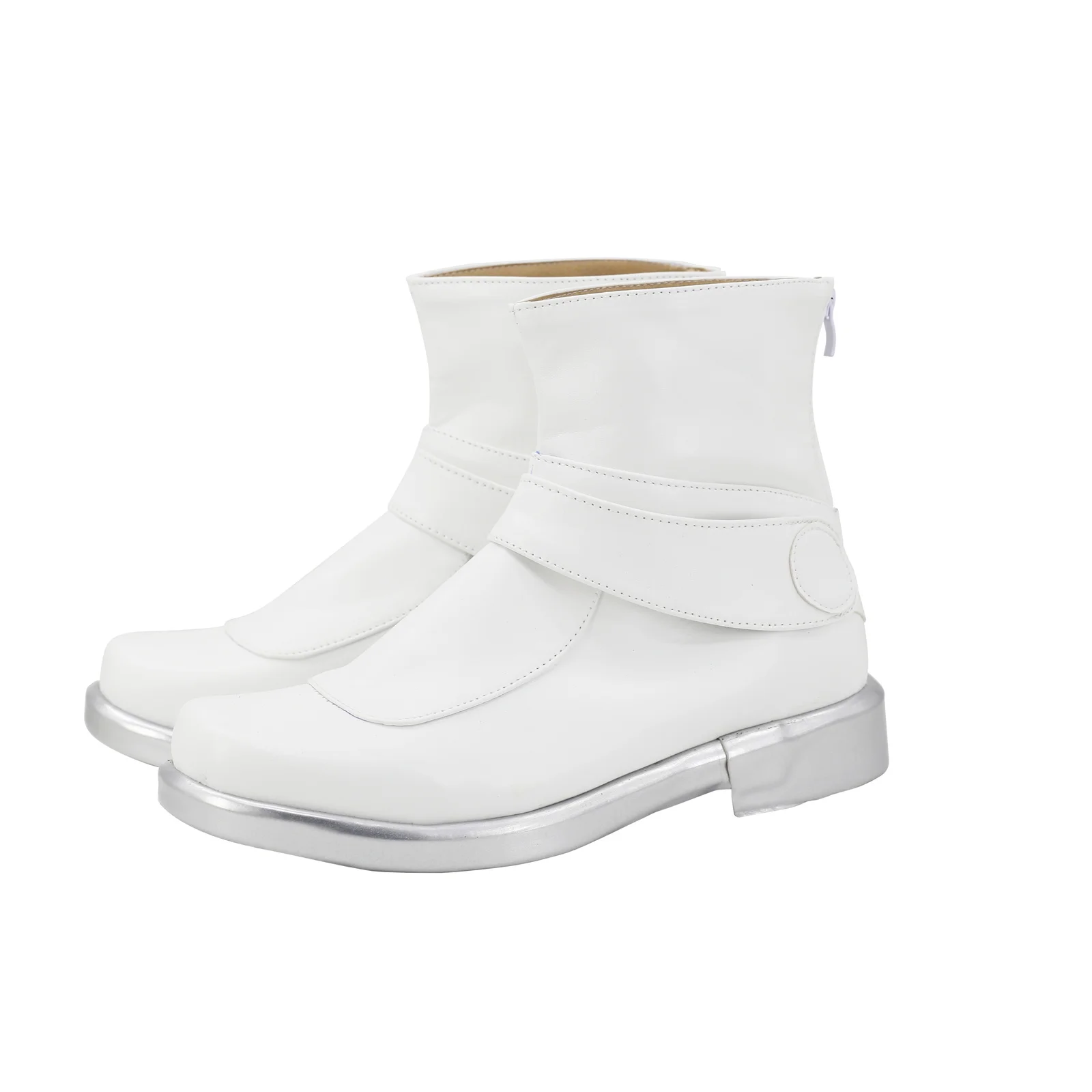 Obi Wan Cosplay Boots  Mens Role Play PU Shoes For Male Adult Costume Accessory Halloween Party Footwear