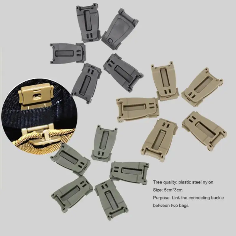 1/3/5 قطعة حزام ربط مشبك Bushcraft حقيبة الظهر ربط عدة في الهواء الطلق ربط تنزه مشبك الويب مخيم حزام webdom