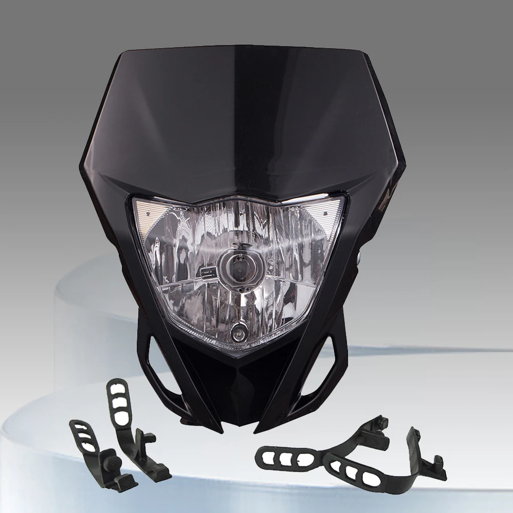 Faro delantero Universal para motocicleta, accesorio para YAMAHA WR250F 2015-2019 WR450F 2012-2018 MX Enduro Dirt Bike CRF YZF DRZ, 12V, 35W, H4