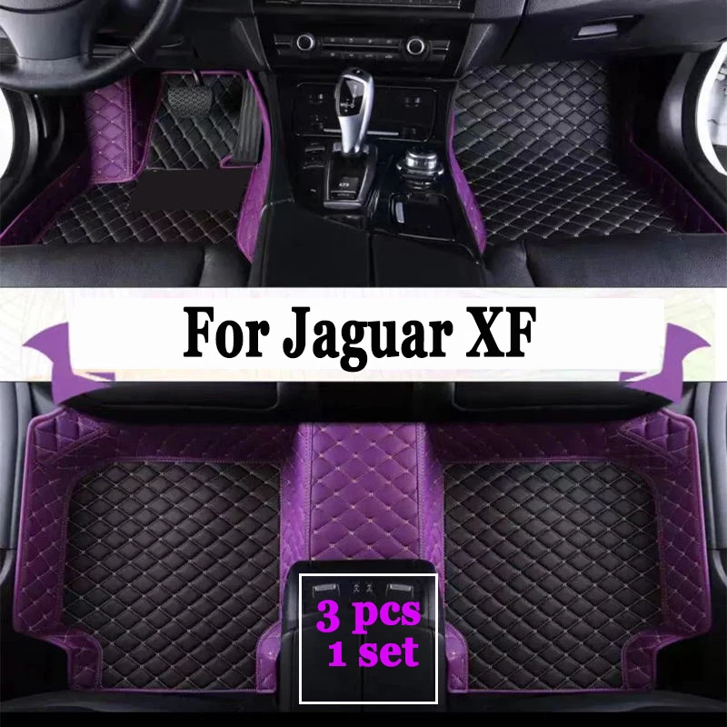 

Custom Car Floor Mats For Jaguar XF XF-Sportbrake Auto Carpets Foot Coche Accessorie
