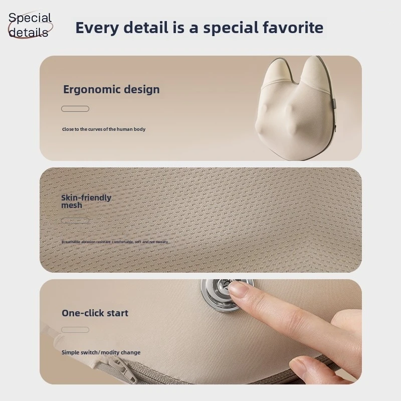 열 FSA/HSA 적격, 무선 목 깊은 조직용 등 마사지기, 지압 어깨 마사지 베개, 전신, 이상적인 선물