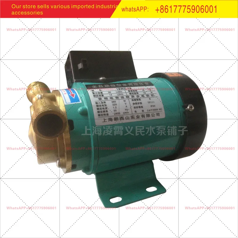 18WZ-18/18WG-18 Automatic Shanghai Xinxishan Water Pump Household Booster Pump Water Heater Micro Pressurized