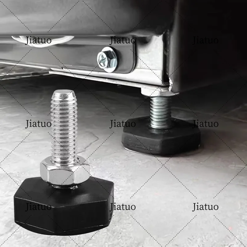 4Pcs Screws for Fixing Foot Pad Base, Suitable for Haier & LG Front Loading Washing Machines