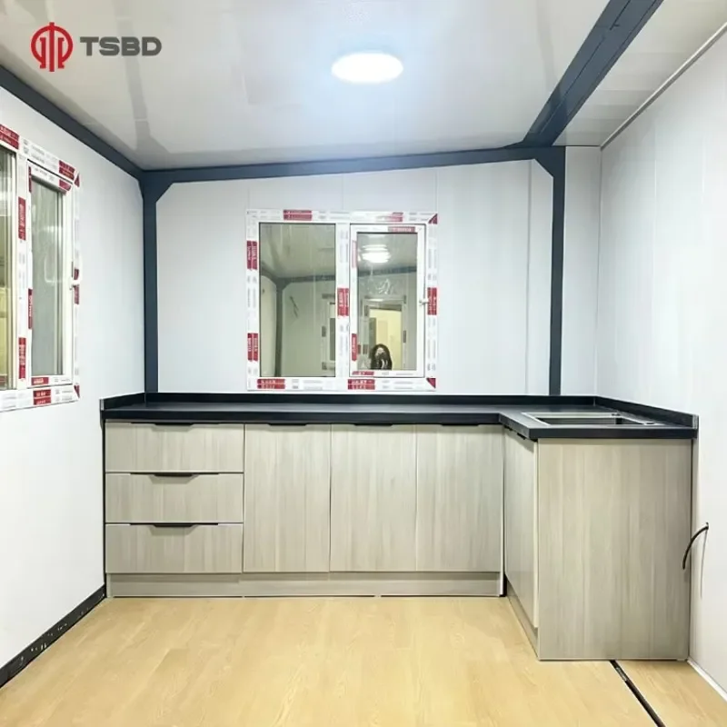 Prefabricated Houses Mobile Tiny Home Sleeping 20ft 40ft Easy Assemble Expandable Container House Price