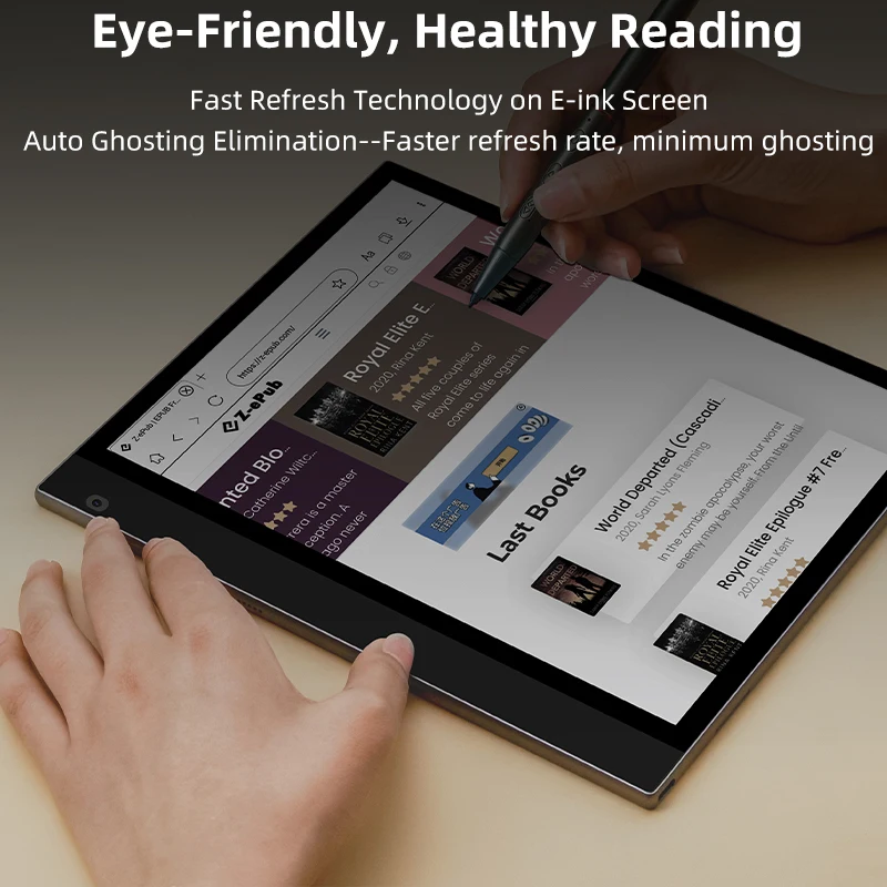 قارئ الكتب الإلكترونية Bigme InkNote Color+ Lite، كتاب إلكتروني ملون مقاس 10.3 بوصة، نظام التشغيل Android يدعم قارئ القارئ يشبه الورق Google Play
