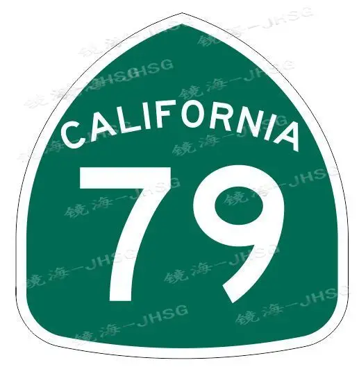 

California State Route 79 Sticker Sticker R7188 Highway Sign - Car Bumper Window Exterior Sticker