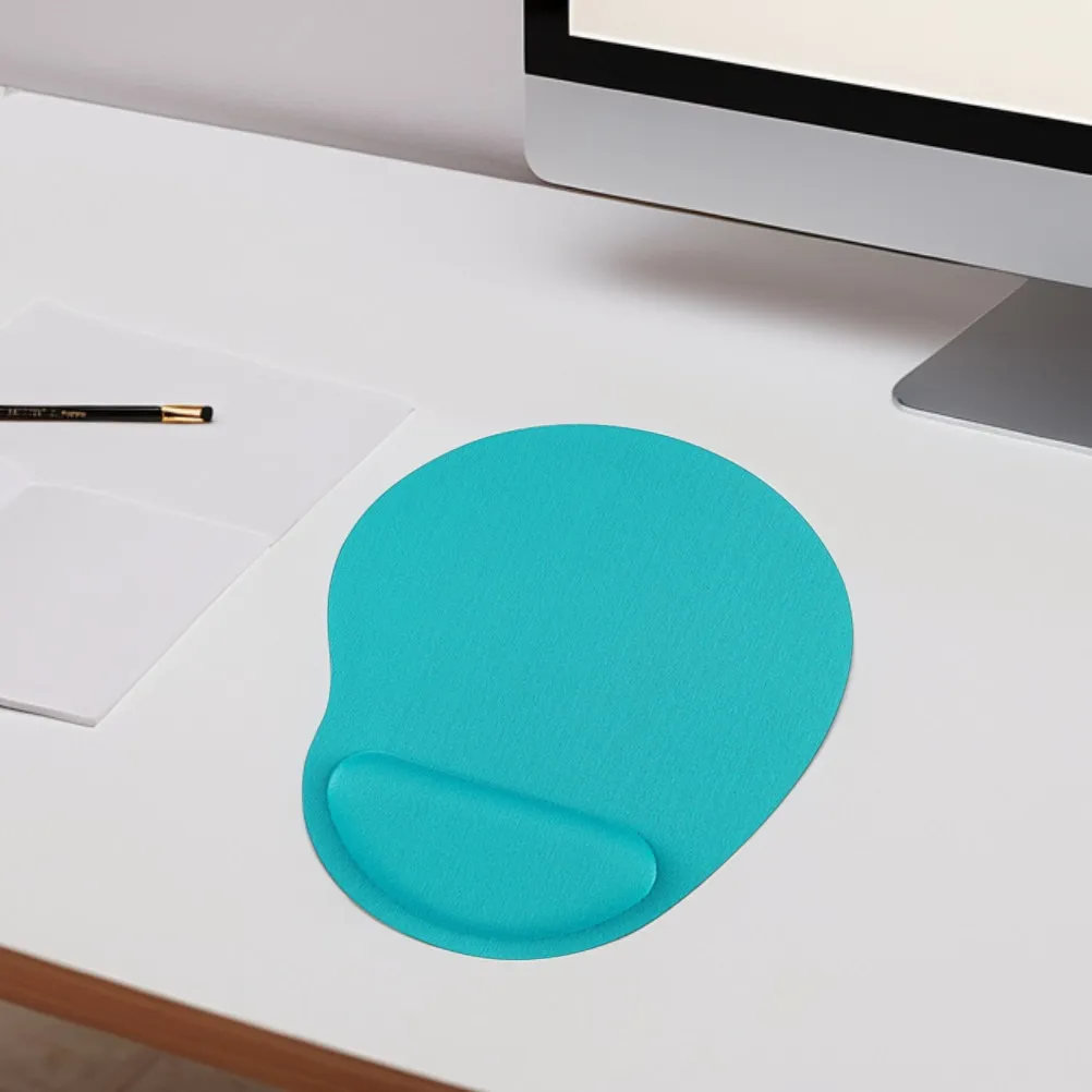 Ergonomic Mouse Pad Gel Wrist Support Office Gaming Non Slip Base Comfortable Cushion Desktop Laptop Mousepad Non-Slip Mouse Pad