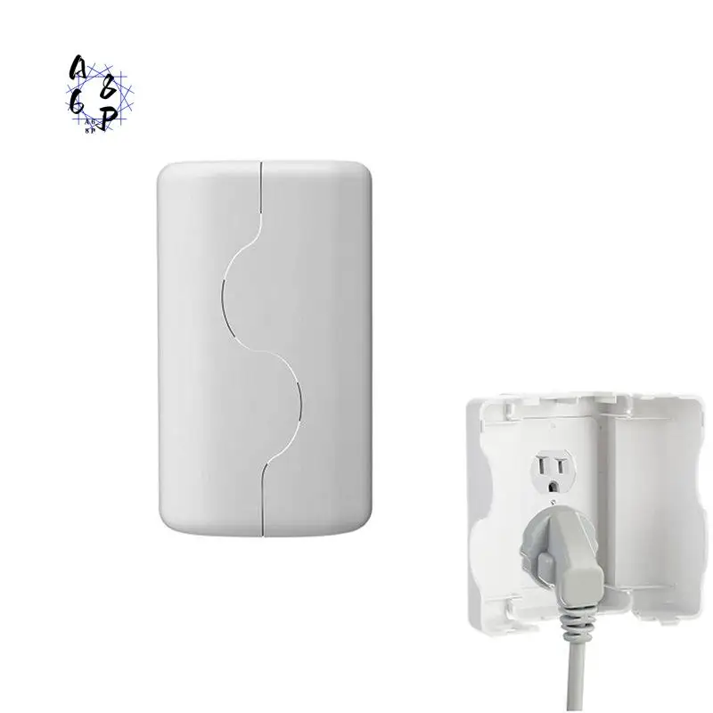 A68P-Proof Outlet Cover, Double Lock System, Duplex & Decorator Electrical Outlet Plates, Indoor Wall Outlet Covers Box