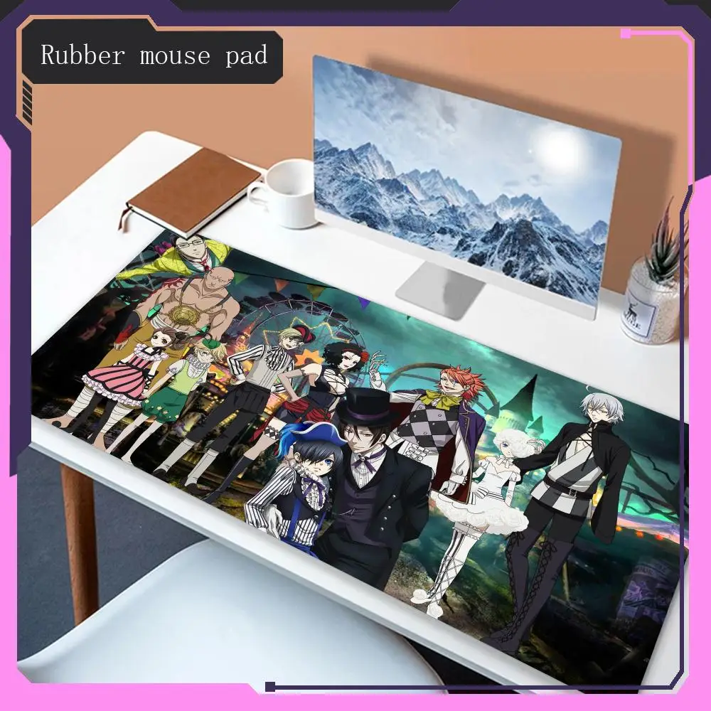 

Hot selling and hot selling items Black Butler Mouse Pad Animation mouse pad accessories desktop mouse pad laptop game mouse pad