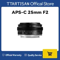 TTArtisan 25mm F2 lente de cámara para Sony E Mount a6400 Fujifilm XA XT4 XT30 Canon M50 R7 R10 Panasonic Olympus M43 Nikon Z30 Z50