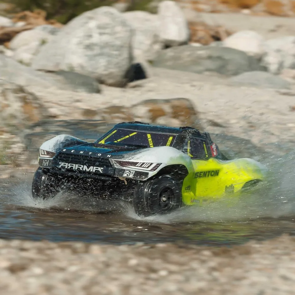 الألعاب والألعاب/شاحنة RC 1/10 SENTON 4X4 223S BLX شاحنة قصيرة المدى بدون فرش RTR (البطارية والشاحن غير متضمن) مع DSC #4