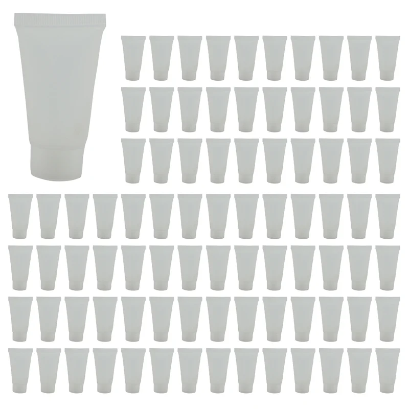 

AT19-400 шт., 15 мл, многоразовый тюбик, пустая бутылка для лосьона, мягкая трубка с крышкой, контейнер для путешествий, контейнер для макияжа, многоразовые бутылки