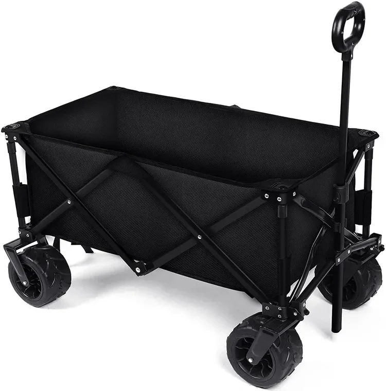 Wholesale Outdoor Camping Picnic Collapsible Folding Wagon Cart,Utility Garden Wagon, Heavy Duty Beach Wagon Cart