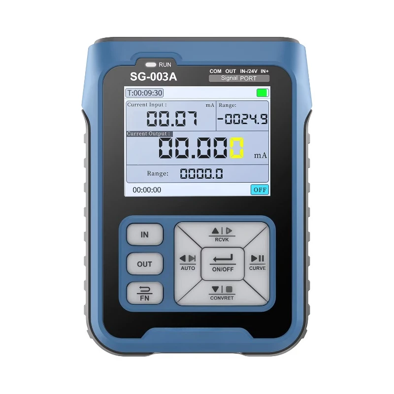 

Adjustable current voltage emulator signal generator source transmitter calibrator