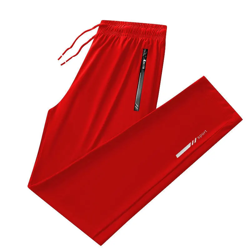 

Fishing Pants Red Outdoor Fishing Trousers Anti-sweat Quick Dry Sport Stretch Thin Breathable Fishing Clothes Men Summer Casual