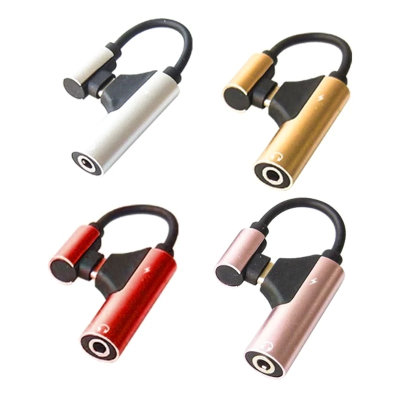 Adaptador USB-C a jack 3.5mm para auriculares tácticos