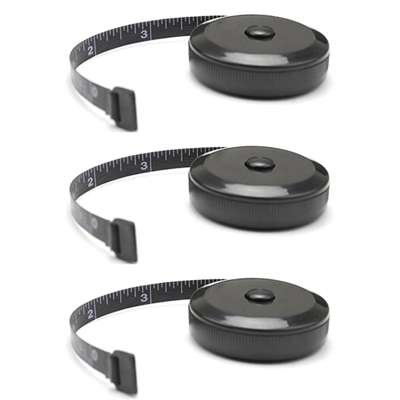 3X Tape Measure For Body Measuring Tape For Body Cloth Measuring Tape For Sewing Tailor Fabric Measurements Tape