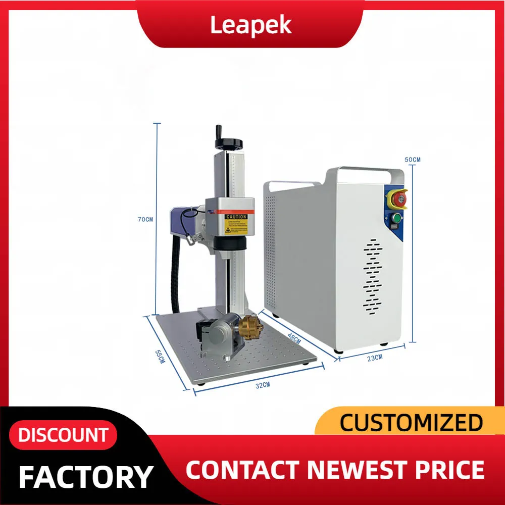 

High Quality Auto Focus Portable Split 20W 30W 50W JPT Fiber Laser Marking Machine Fiber Marker Machine for Metal