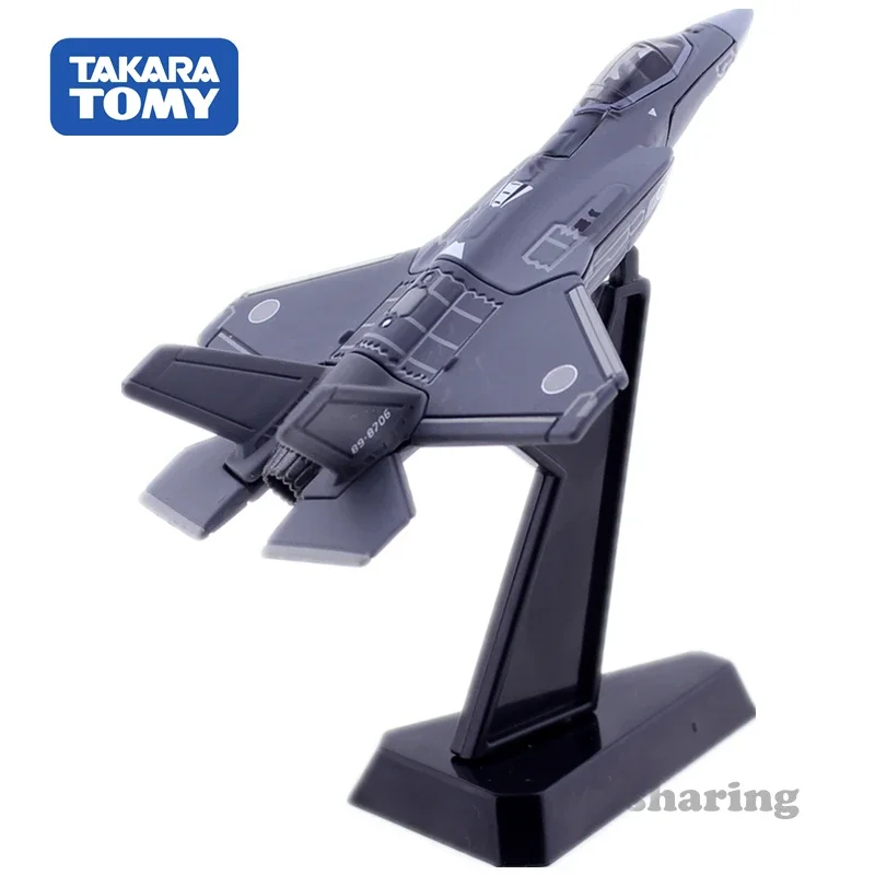 Takara Tomy Tomica Premium No.28 JASDF F-35A Fighter 1/164 Auto Giocattoli per bambini Veicolo a motore Pressofuso in metallo Modello