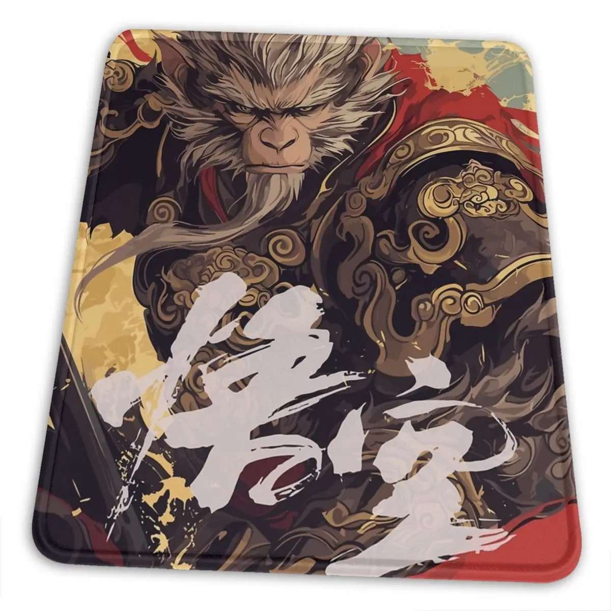 Gamer Black Myth Wukong Mouse Pad For Laptop Computer PC Desk Mat Working Mousepad with Non-Slip Rubber Base