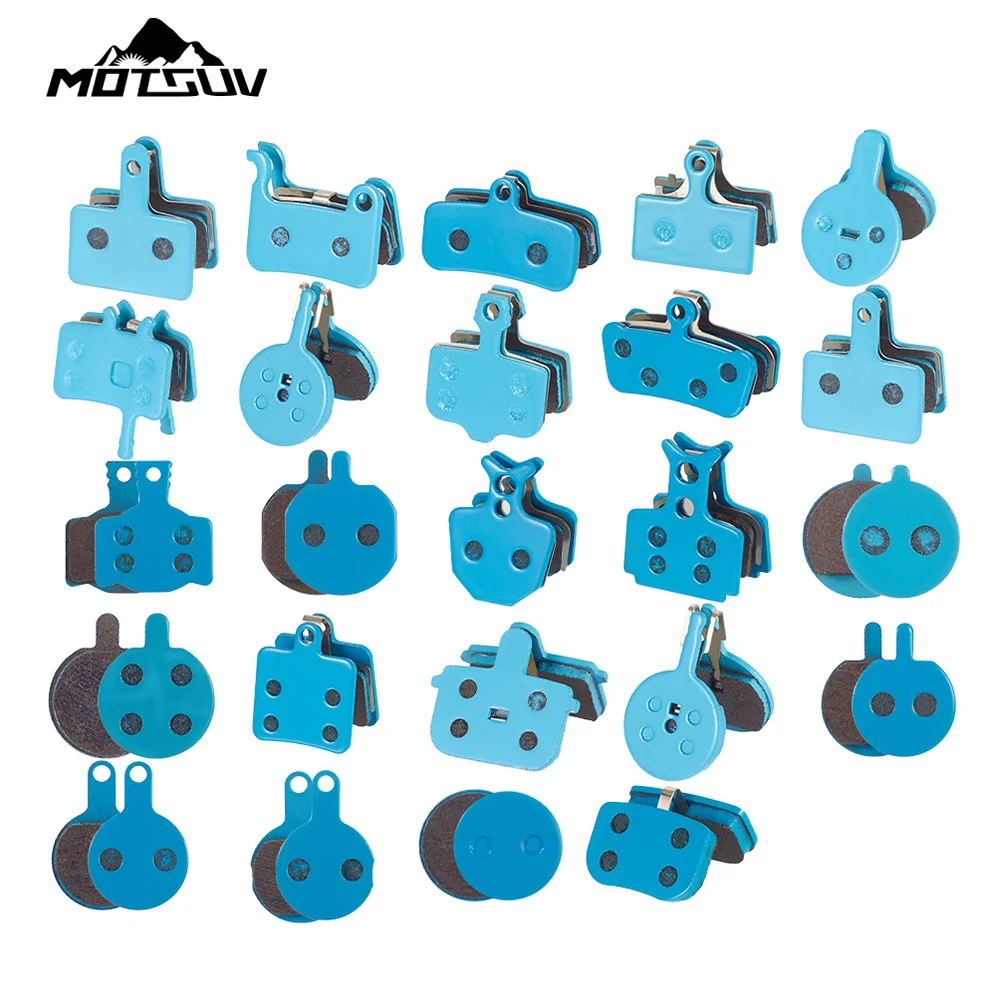 

10 Pairs Blue Multi Copper Bicycle Brake Pads Are Used For Shimano XTR M965 966 Saint XT SLX Deore Auriga SRAM AVID BB7 Strong