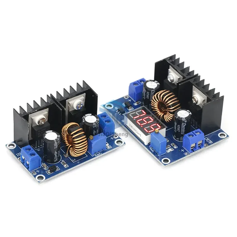 XL4016 LED Voltmeter PWM Adjustable 4-36V To 1.25-36V Step-Down Board Module Max 8A 200W DC-DC Buck Converter Power Supply